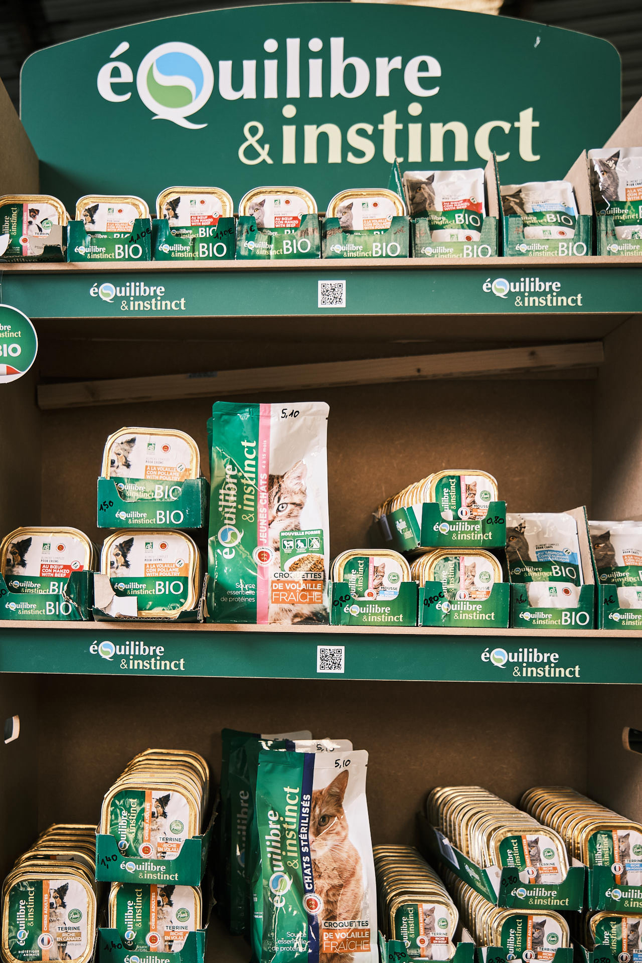 nourriture pour animaux dans les Vosges